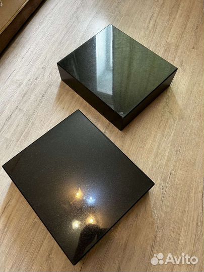 Гранит Чёрный для акустических систем подставки