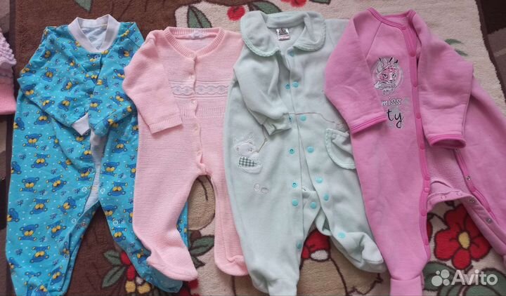 Вещи пакетом на девочку 6 месяцев