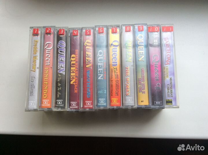 Аудиокассеты группы Queen оригинал