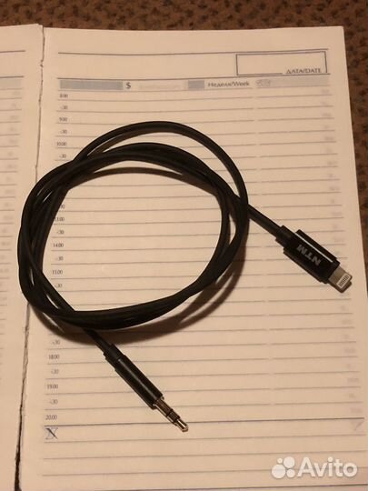 Аудио кабель AUX Lightning для iPhone