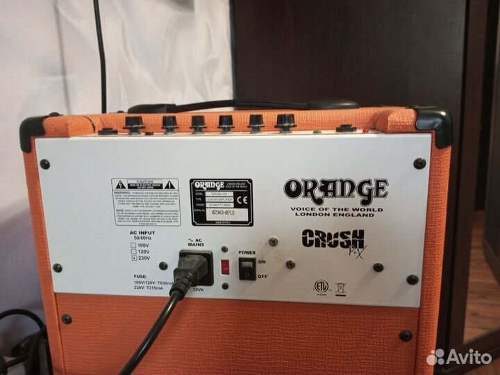 Гитарный комбоусилитель orange crush 20L
