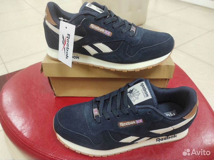 Reebok classic -нат.замша р.41-46