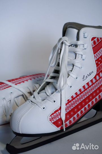 Коньки Larsen Red Flake