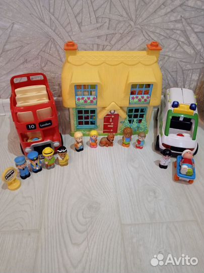 Автобус elc, скорая elc, домик роз elc