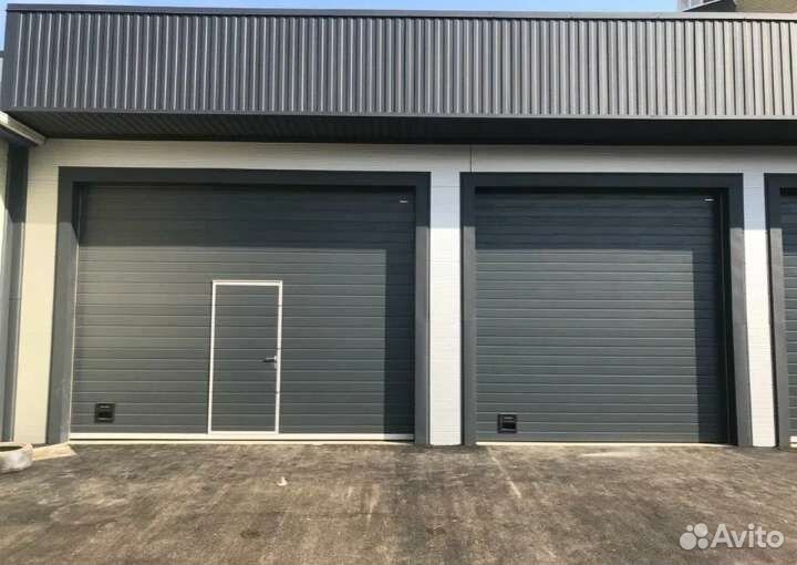 Ворота автоматические секционные, рольворота