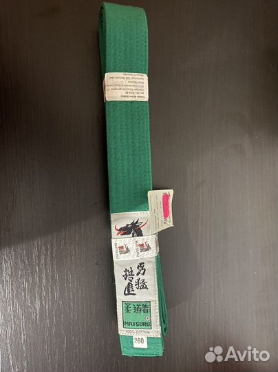 Зелёный пояс для единоборств