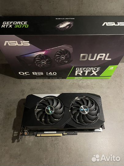 Asus RTX 3070 Dual 8GB (Samsung)