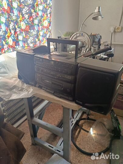 Магнитофон sharp