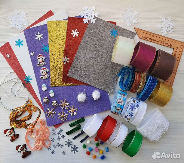 Набор для творчества (канзаши, бантики)