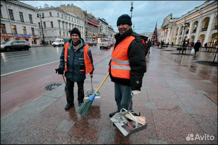 Дворник в ЖК ЗИЛ арт