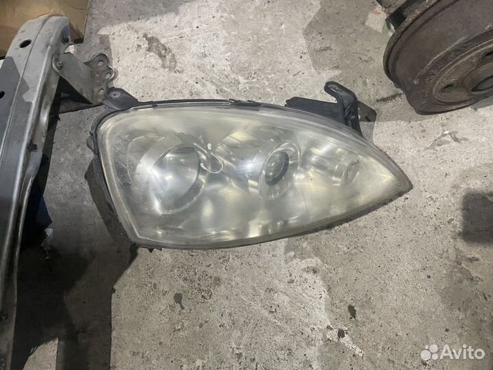 Фара правая галоген линза opel corsa C