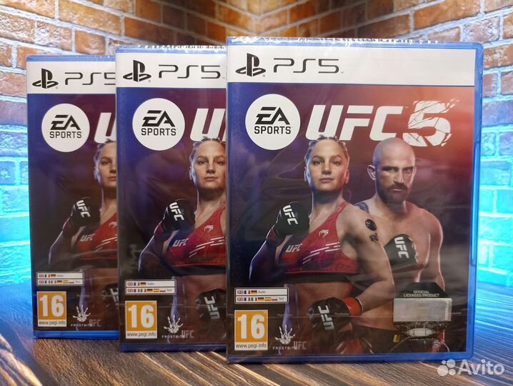 UFC 5 PS5 диск в наличии