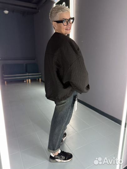 Бомбер женский большой размер