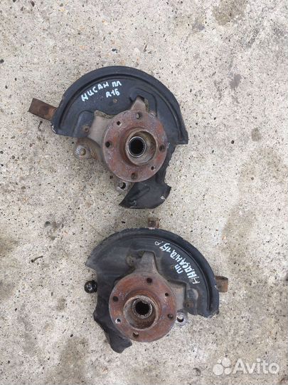 Nissan almera g15 поворотный кулак