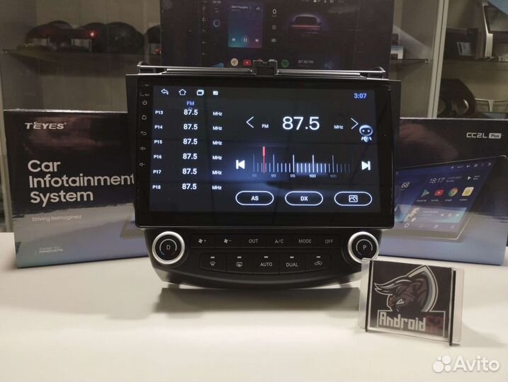 Магнитола Honda accord 7