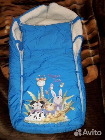 Конверт из овчины зимний комбинезон