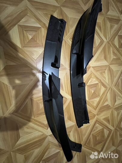 Губа на бампер bmw f30