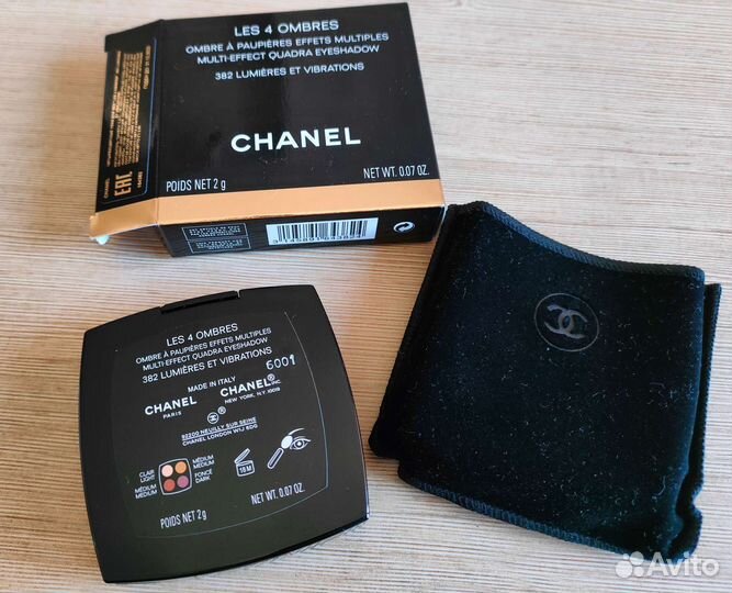 Тени для век chanel, оригинал