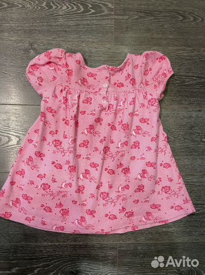 Платье-боди 12-18м