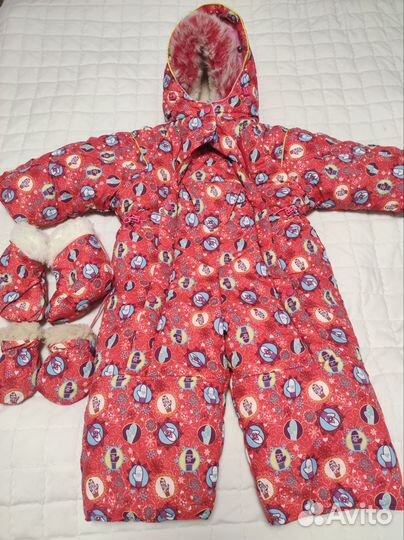 Зимний комбинезон для девочки