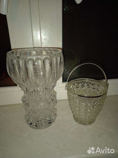 Советский хрусталь Салатники вазочки
