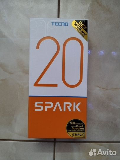 Tecno Spark 20, 8/128 ГБ