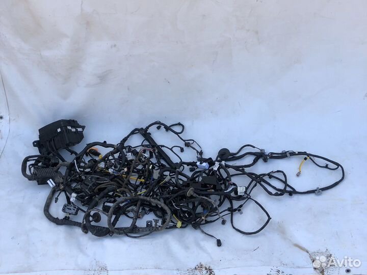 Проводка в сборе с блоком предохранителей киа рио