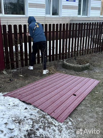 Установлю забор