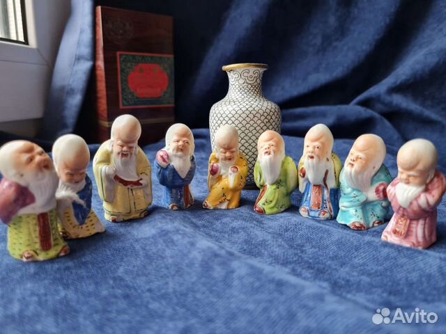 9 китайских мудрецов 50е гг