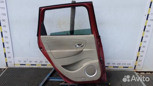 Дверь задняя левая renault scenic 3 (GUK03FG01)