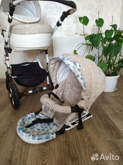 Коляска 2 в 1 adamex toscana bebe mobail