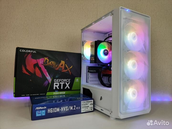 Игровой пк: RTX 2060 super / i5 12400f