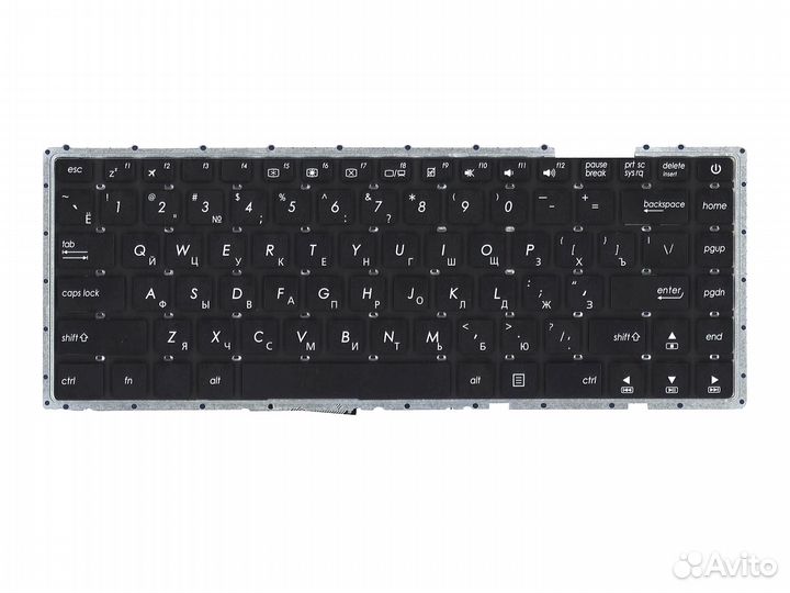 Клавиатура для ноутбука Asus X442 X442UA черная