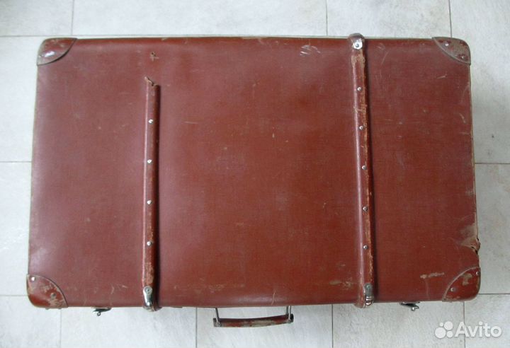 1940s чемодан Антикварный. Немецкий. Большой