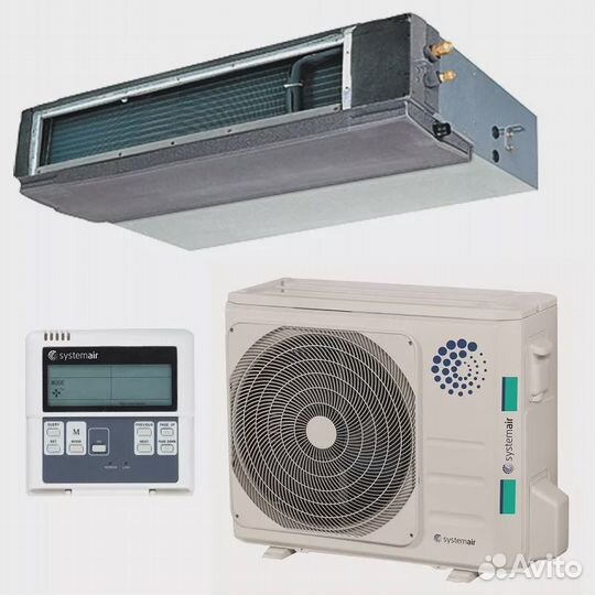 Кондиционер Systemair sysplit duct 36 HP R N