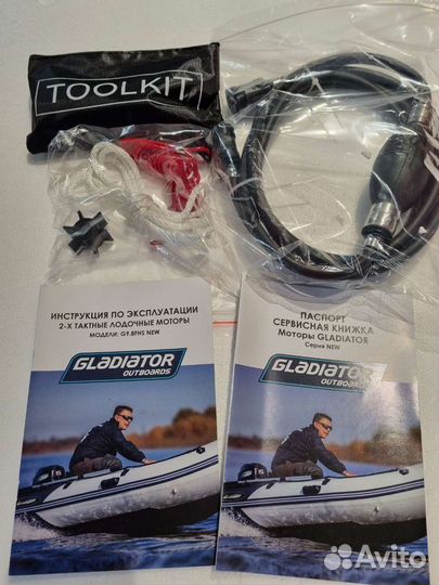 Новый лодочный мотор Gladiator Гладиатор G9.8FHS