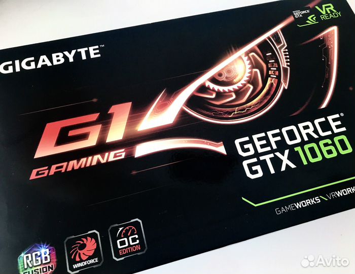 GeForce GTX 1060 G1 windforce OC D5X 6G