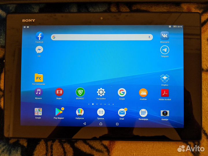 Планшет Sony xperia tablet z2, как новый + кож чех