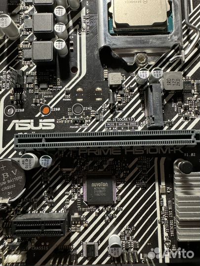 Материнская плата asus prime H510M-K