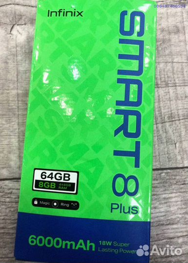 Infinix Smart 8 Plus, 4/64 ГБ