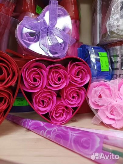 Розы из мыла ручной работы