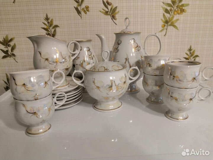 Кофейный сервиз новый СССР