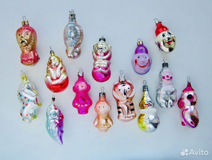 Елочные игрушки СССР