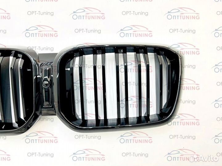 Решетка на BMW X3/4 G01/02 рест в стиле М черная