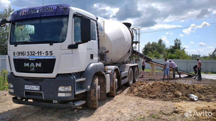 Бетон с доставкой миксером