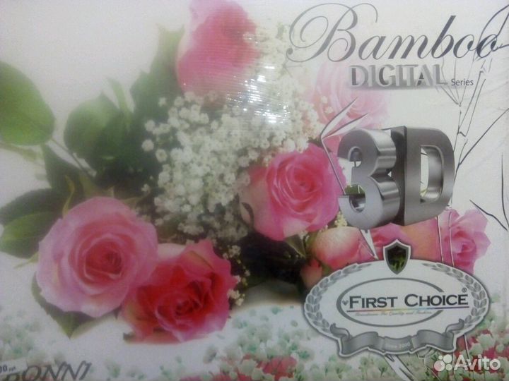 Комплект постельного белья, евро макси, сатин, бам