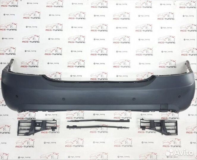 Задний бампер Mercedes S-class AMG w221