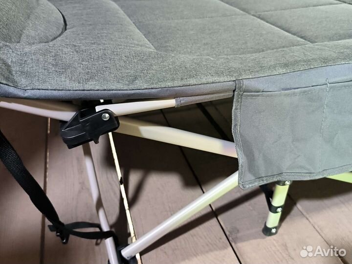 Раскладушка с матрасом новая