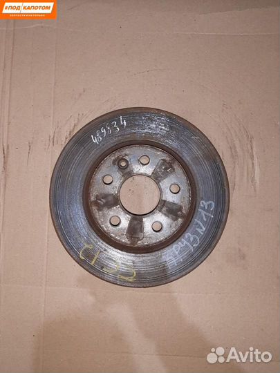 Диск тормозной передний Chevrolet Cruze