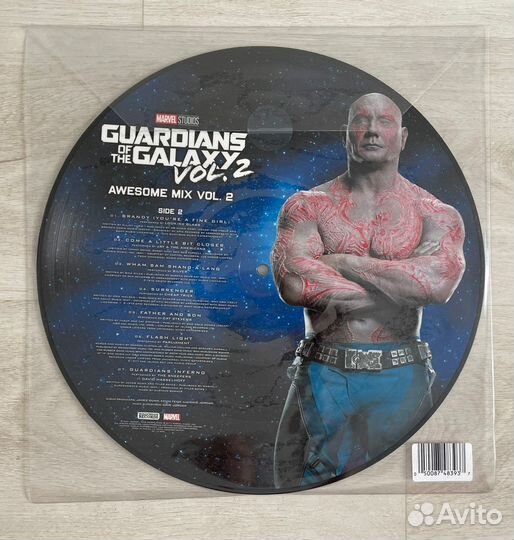 Guardians Of The Galaxy Vol. 2 винил Picture Disc